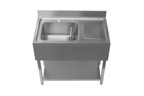 Commercial Sink with drainer
